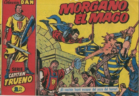 El Capitan Trueno facsimil numero 012: Morgano, el mago