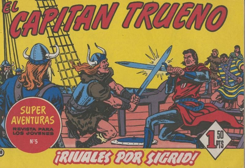 El Capitan Trueno facsimil numero 059: Rivales por Sigrid