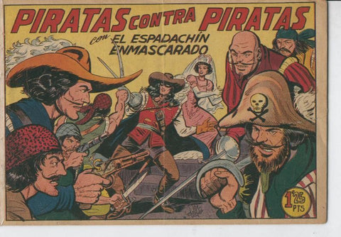 El Espadachin Enmascarado numero 067: Piratas contra piratas
