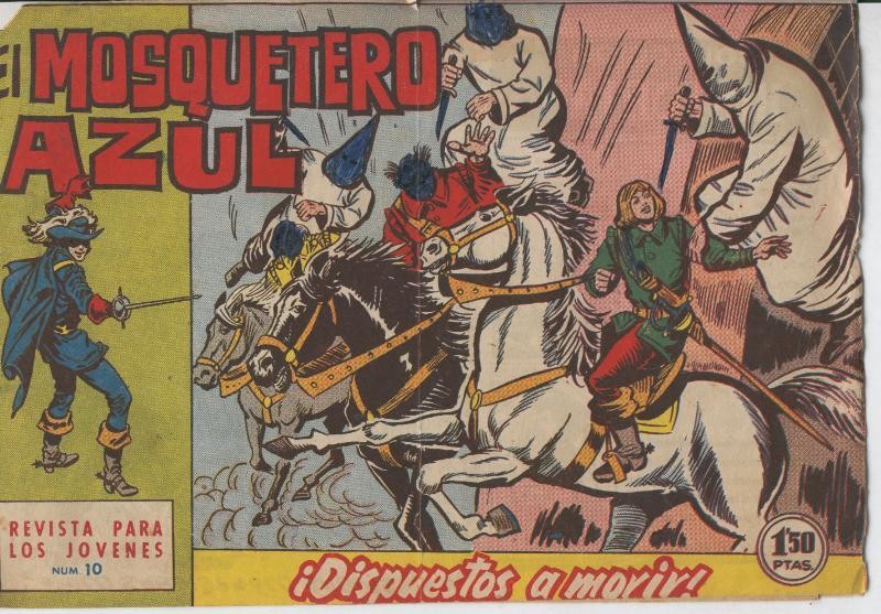 El Mosquetero Azul numero 10: Dispuestos a morir