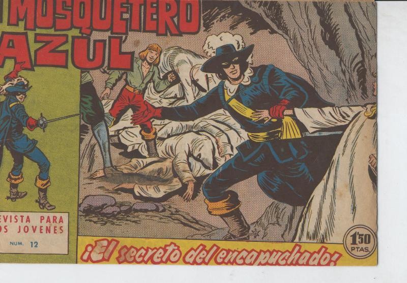 El Mosquetero Azul numero 12: El secreto del encapuchado