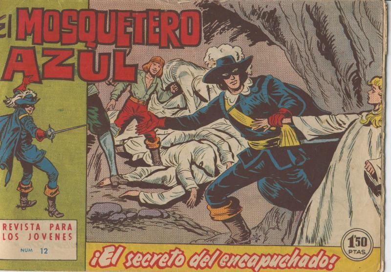 El Mosquetero Azul numero 12: El secreto del encapuchado