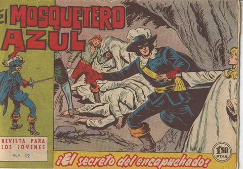 El Mosquetero Azul numero 12: El secreto del encapuchado
