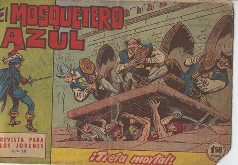 El Mosquetero Azul numero 14: Treta mortal