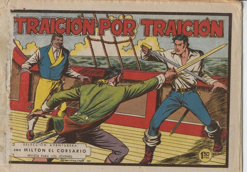Milton el corsario numero 103: Traicion por traicion