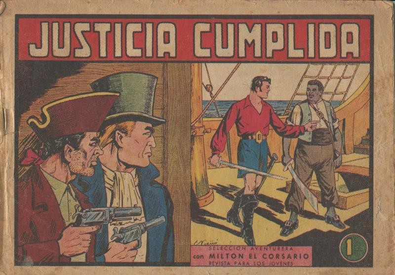 Milton el corsario numero 028: Justicia cumplida