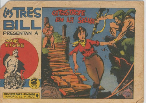 Sahib Tigre numero 07: Catastrofe en la selva