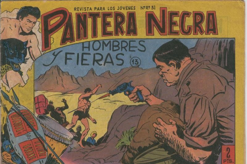 Pantera Negra numero 13: hombres y fieras