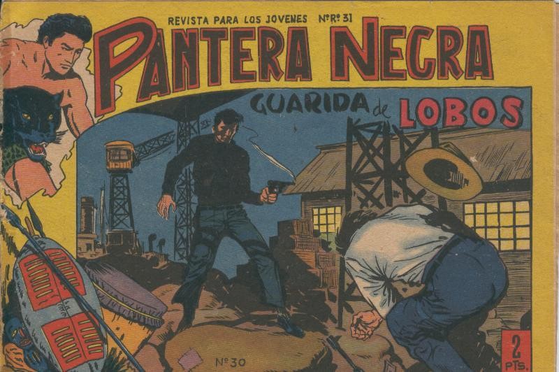 Pantera Negra numero 30: guardia de lobos