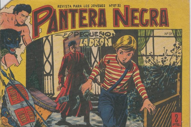 Pantera Negra numero 31: el pequeño ladron