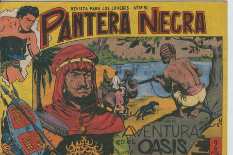 Pantera Negra numero 27: Aventura en el oasis