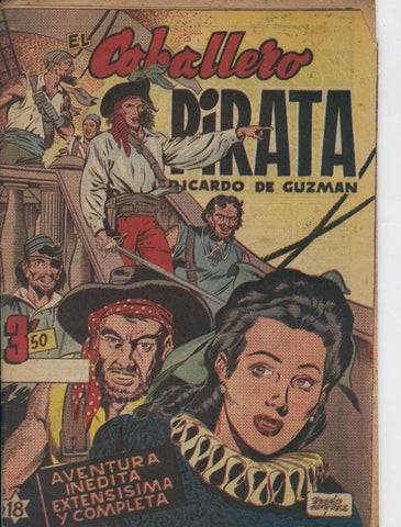 Grandes Aventuras extras 3,50 pts numero 18: El caballero pirata