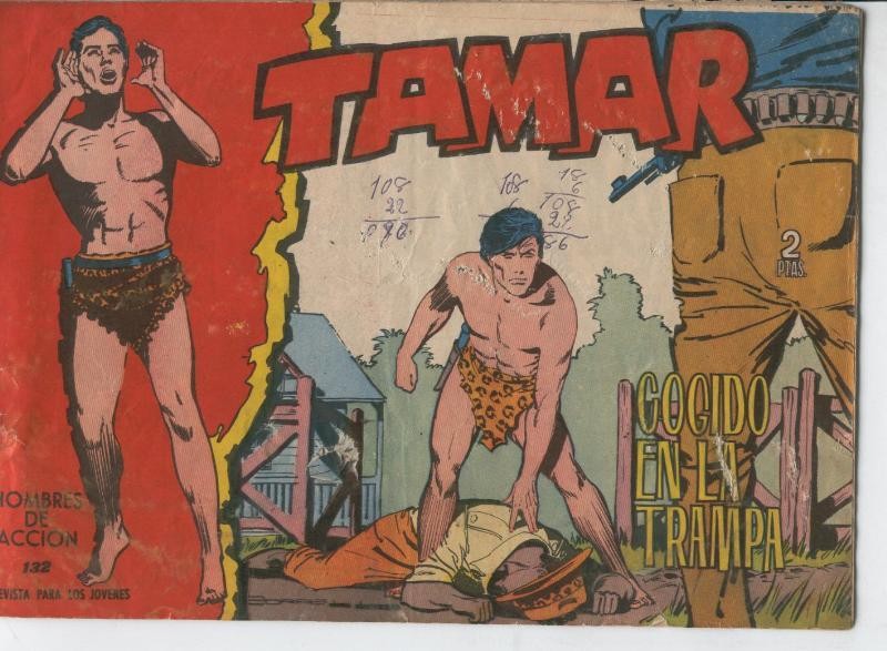 Tamar numero 132: Cogidos en la trampa