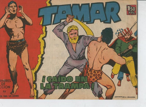 Tamar numero 071: Caido en la trampa