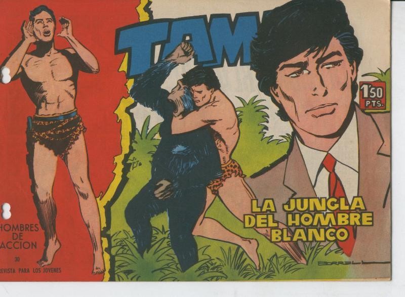Tamar numero 030: La jungla del hombre blanco