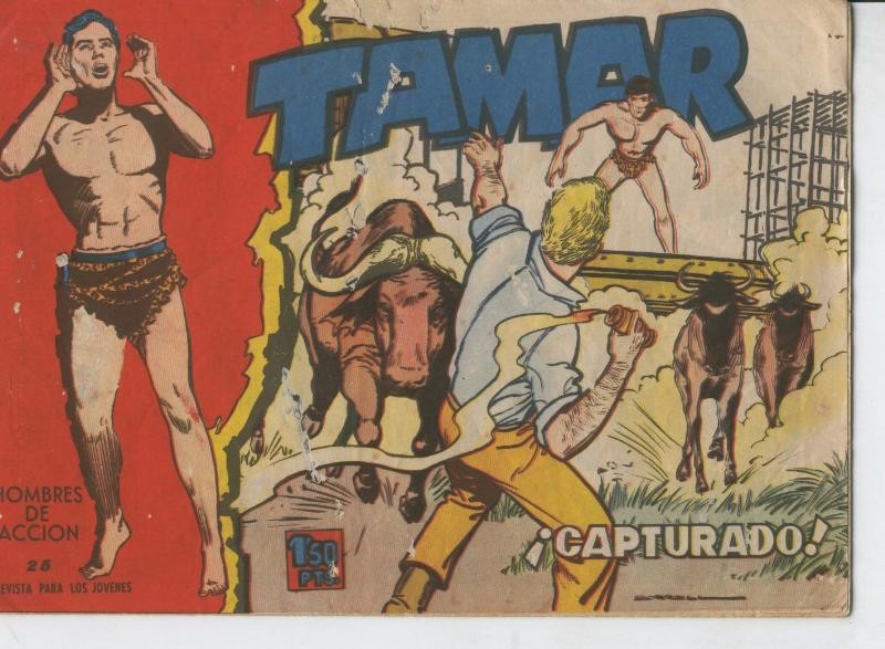 Tamar numero 025: Capturados (numerado 2 en trasera)