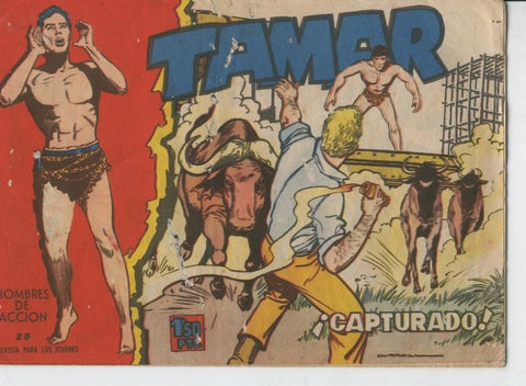 Tamar numero 025: Capturados (numerado 2 en trasera)