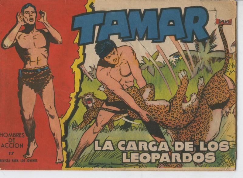 Tamar numero 017: La carga de los leopardos (numerado 1 en trasera)