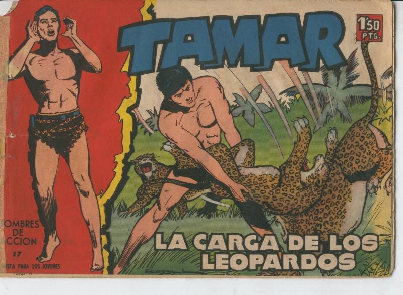 Tamar numero 017: La carga de los leopardos (numerado 2 en trasera)