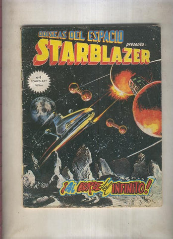 Odiseas del espacio: Starblazer numero 04: Al bordel de infinito (numerado 6 en trasera)