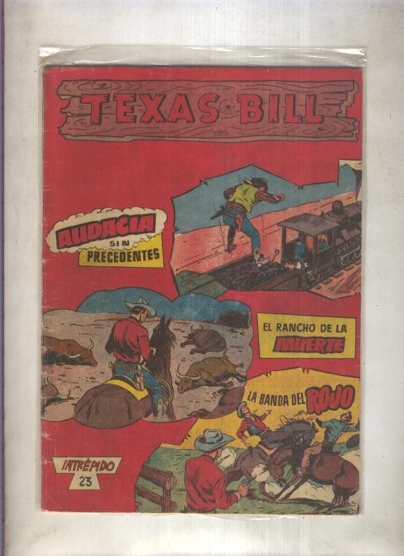 Texas Bill vertical numero 23: Audacia sin precedentes