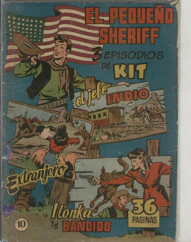 Pequeño Sheriff verticales numero 10: El jefe indio