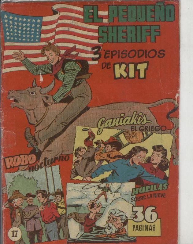 Pequeño Sheriff verticales numero 17: Ganiakis el griego