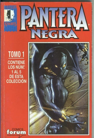 Marvel Knights: Pantera Negra retapado 01 al 05