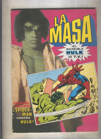 La masa especial (numerado 1 en trasera)