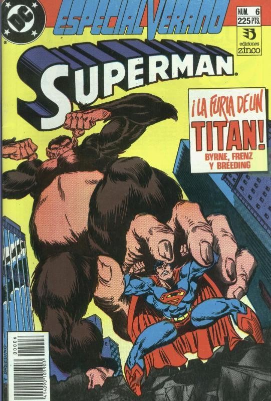 Superman especial Verano numerado 6