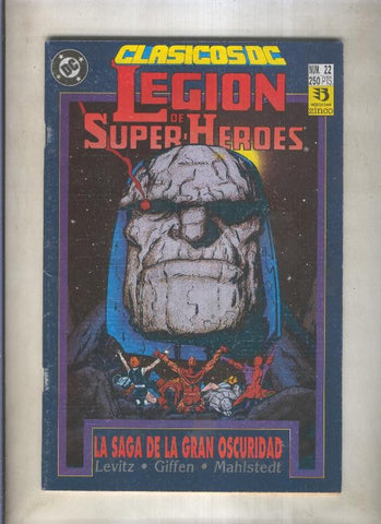 Clasicos DC numero 22: Legion de superheroes (numerado 3 en trasera)