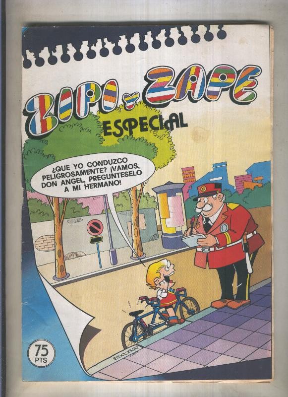 Zipi y Zape especial numero 044: Chick Bill: las dos caras de Kid ordinn