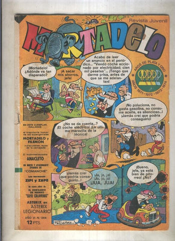 Mortadelo revista semanal numero 244: El Corsario de Hierro