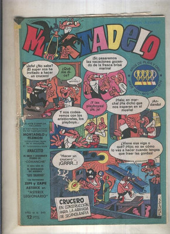 Mortadelo revista semanal numero 245: El Corsario de Hierro