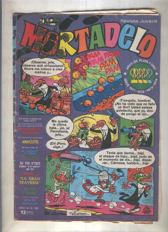 Mortadelo revista semanal numero 261: El Corsario de Hierro