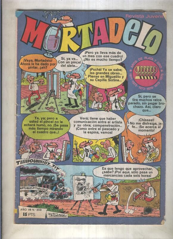 Mortadelo revista semanal numero 353: El Corsario de Hierro