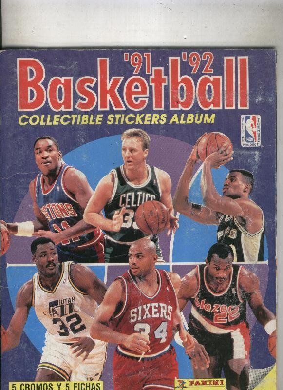Album de Cromos: Basketball 91-92 
