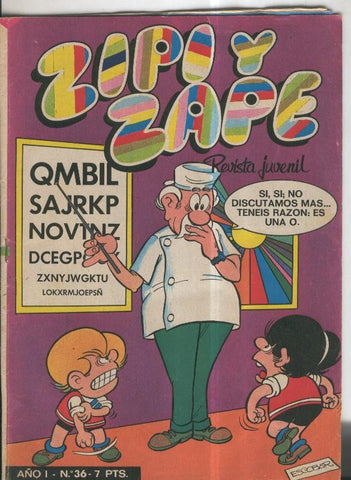 Zipi y Zape semanal numero 036