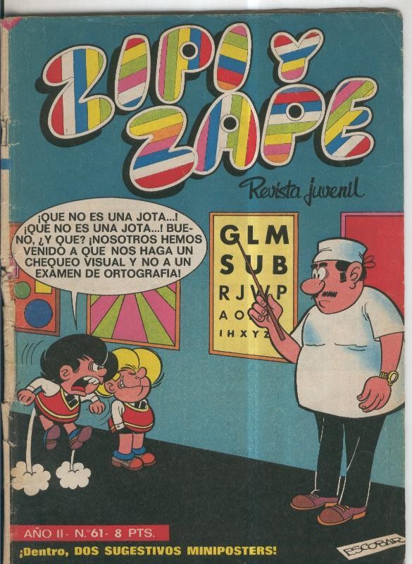 Zipi y Zape semanal numero 061