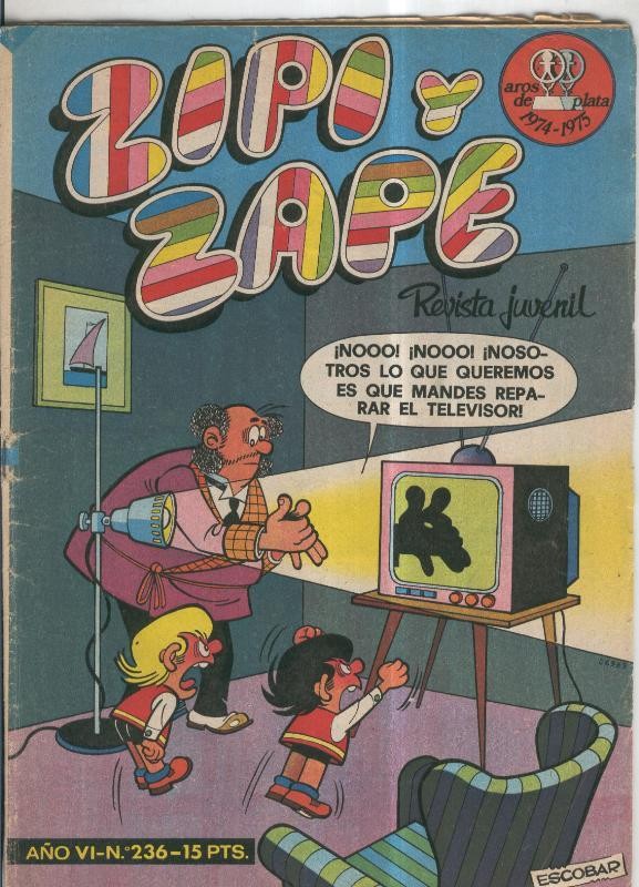 Zipi y Zape semanal numero 236: El hipopotamo