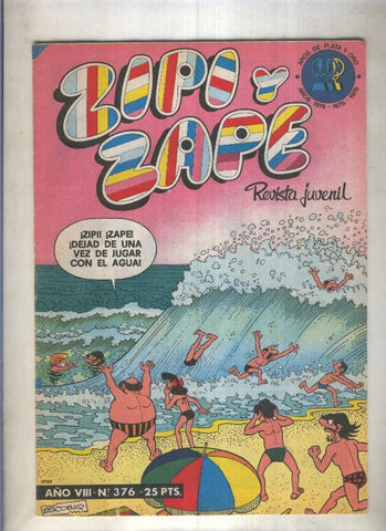 Zipi y Zape semanal numero 376 (numerado 1 en trasera)