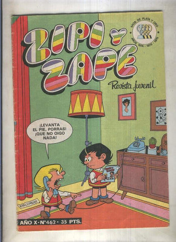 Zipi y Zape semanal numero 462 (numerado 1 en trasera)