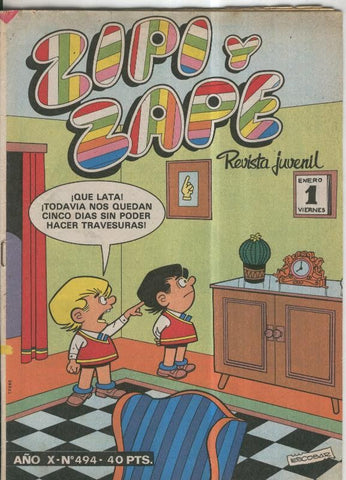 Zipi y Zape semanal numero 494