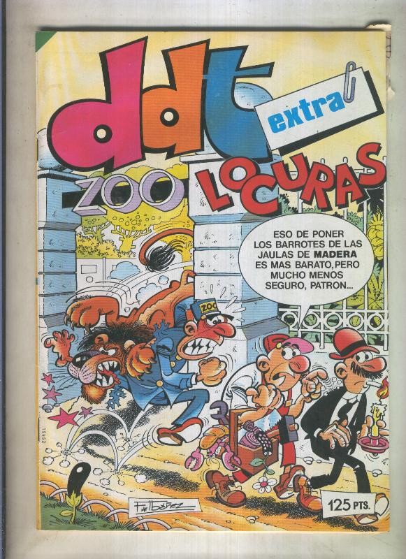 DDT extra 069: Zoo locuras (numerado 1 en trasera)