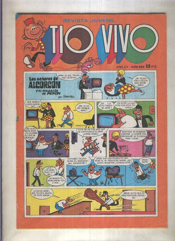 Tio Vivo segunda epoca numero 0854 (numerado 3 en trasera)