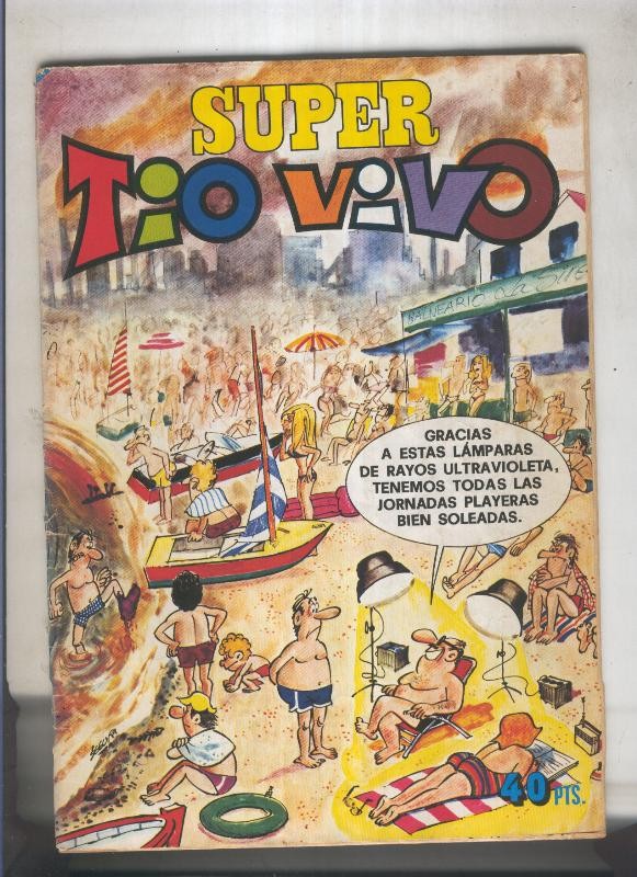 Super Tio Vivo numero 081 (numerado 1 en trasera) (aviejado)