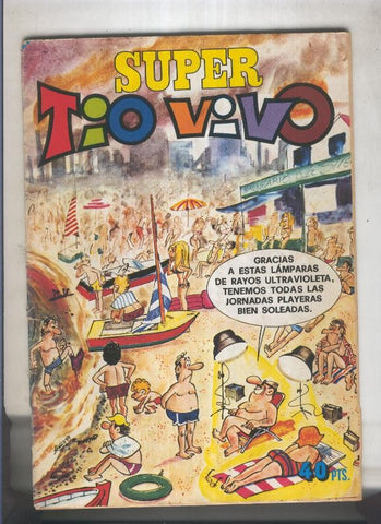 Super Tio Vivo numero 081 (numerado 1 en trasera) (aviejado)