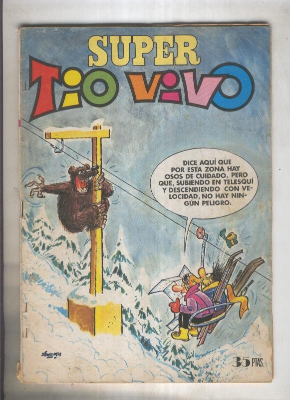 Super Tio Vivo numero 075 (numerado 1 en trasera) (aviejado)