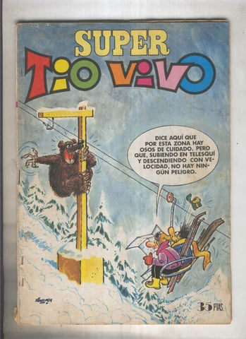 Super Tio Vivo numero 075 (numerado 1 en trasera) (aviejado)