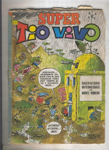 Super Tio Vivo numero 039 (numerado 1 en trasera) (aviejado)